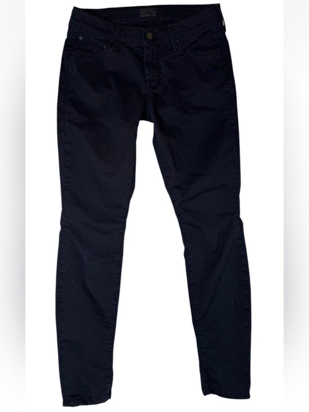 Mother The Looker Painted Ladies Dye Black Pants Jeans Women's Size 27